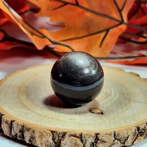 Silver Obsidian Orb